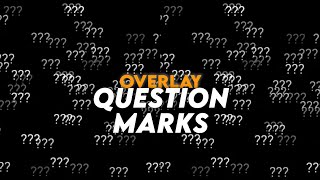 question marks overlay for editing [upl. by Poucher]