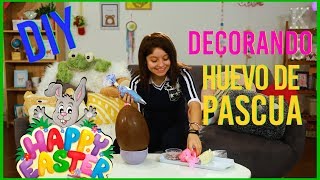 Karol Sevilla  DIY Decorando Huevo de Pascua  DecorandoHuevoPascua [upl. by Thisbee721]