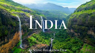 India 4K  Scenic Relaxation Film With Inspiring Music [upl. by Noimad]