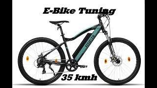 🔥 EBike Tuning  35 kmh  In 3 min  🔥 AKKU Rekuperieren kann er auch noch  🔥 [upl. by Ahsinelg]