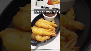 Prawn Tempura  Shrimp Tempura seafood prawns shorts recipeshorts youtubeshorts [upl. by Eseenaj12]