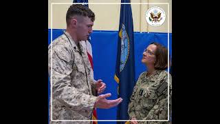 US Chief of Naval Operations Admiral Lisa Franchetti visits Bahrain [upl. by Ttej87]