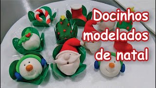 doces personalizados de Natal  Como fazer [upl. by Henka]