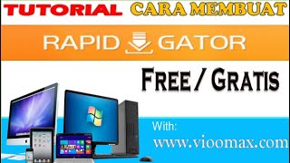 Cara Membuat Account Rapidgator Free Gratis [upl. by Ehtiaf]