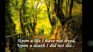 Upon a life I did not live Lyrics  Indelible Grace [upl. by Canute]