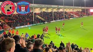 SADDLERS MARCH ONTO ANOTHER WIN  Walsall vs Carlisle United Match Reaction [upl. by Kenaz]