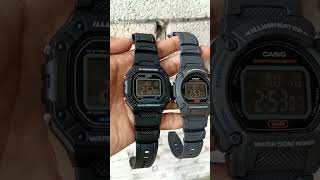 CASIO ORIGINAL W218H1B VS W219H8B [upl. by Aloysia]