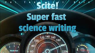 FAST WRITING with Scite [upl. by Neeliak]