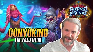 Hearthstone Convoking The Maxitude [upl. by Nomrah]