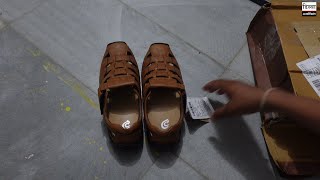 Sandals unboxing for men  Centrino Men 6114 611422  Dibba Unboxing [upl. by Assirrac]