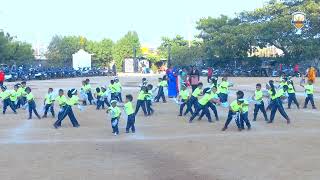 Ping Pong dance  Nivedita school hospet  preprimary kids [upl. by Malvino478]