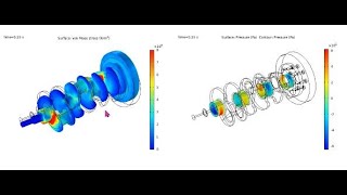 SOLIDWORKS SIMULATING A ROTORDYNAMICS ANALYSIS OF CRANKSHAFT USING COMSOL [upl. by Anaeerb]