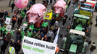 Demonstration für Agrarwende in Berlin [upl. by Llaccm]