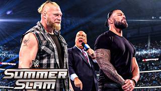 Last Minute Shocking Rumors and Returns WWE Summerslam 2024 [upl. by Rabiah]