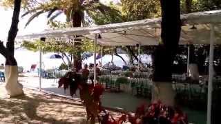 AVRA Beach hotel and tavern  Nidri Lefkas Greece [upl. by Behlau]