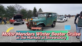 Motor Menders Winter Beater Cruise 2024 Video 3 [upl. by Kyre]