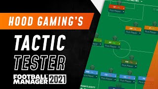 85 WIN RATIO OVERPOWERED FM21 TACTIC  FM21 Tactic Tester 17  Football Manager 2021 [upl. by Greenman190]