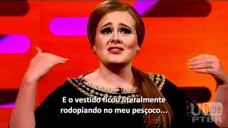 Adele  Entrevista e quotSet Fire to the Rainquot Legendado [upl. by Nauqram]