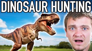 I Tried a Dinosaur Hunting Game [upl. by Sarita]