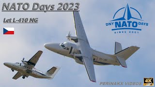 Let L410 NG ▲ Aircraft Industries 🇨🇿 ▲ NATO Days 2023 [upl. by Atse]