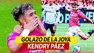 GOLAZO de KENDRY PÁEZ en la FINAL RECORD de la JOYA ECUATORIANA 16 AÑOS  LDU 11IDV [upl. by Peery929]