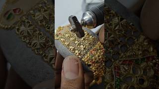 Gold necklace main flat ka design video amirulhoque gold necklace flat design video shorts [upl. by Oeflein]