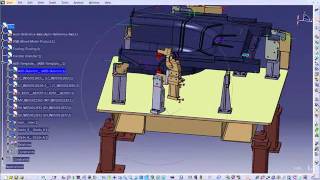 CATIA JIGS and FIXTURES [upl. by Adlez699]