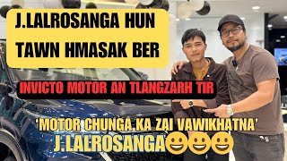 Icon Star J Lalrosanga motor tlangzarh chu a pui rem rem😀😀😀 [upl. by Dianna]