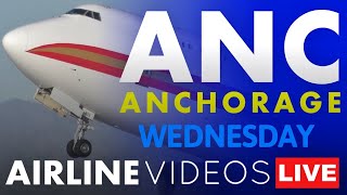 🔴LIVE Plane Spotting at Ted Stevens Anchorage International Airport ANC [upl. by Khalsa]