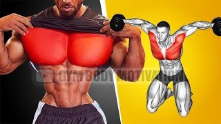 TOP 5 INNER LOWER AND UPPER CHEST WORKOUT WITH DUMBBELLS AT HOME OR GYM [upl. by Devan]