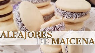 Como hacer Alfajores de Maicena  RECETA ORIGINAL [upl. by Aldercy]