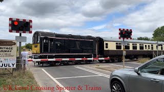 New alarms at Wallingford Level Crossing Oxfordshire [upl. by Mannos735]