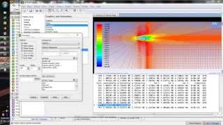 Flow over an airfoil  Part 2  Ansys Fluent 14 tutorial [upl. by Brote]