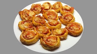 Šunkovosýrový šneci recept [upl. by Columba]