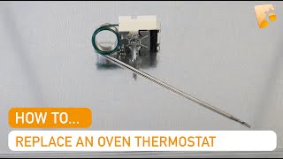 How to Replace an Oven Thermostat  Hotpoint [upl. by Hollington792]