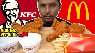 KFC tolong dengar apa aku nak cakap mukang malaysia KFC EXTRA CRISPY amp SPICY [upl. by Nauqahs]