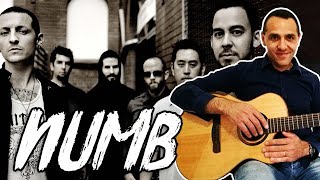 Numb  Linkin Park  Easy Guitar Lesson  Chords amp Tab [upl. by Sayles]