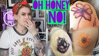 Reacting To firsttattoo On Instagram [upl. by Kannry]