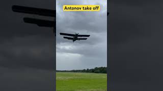 Antonov AN2 take off airplane airshow antonov [upl. by Cosette]