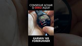 GARMIN 165 FORERUNNER deu DEFEITO com 1 semana [upl. by Ahsitaf]