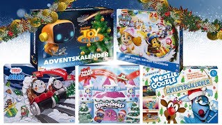 Wir unboxen FÜNF ADVENTSKALENDER  PAW Patrol Woozle Goozle Super Toy Club Hatchimals [upl. by Arammahs]