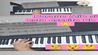 🎹Vamos por tonalidad de 3 bemoles I IV V7 I👍 piano musica [upl. by Merwyn]