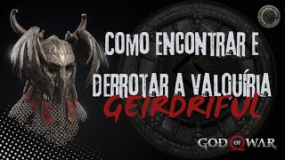 03  Como Encontrar e Derrotar a Valquíria Geirdriful God of War 3 [upl. by Aciretal]