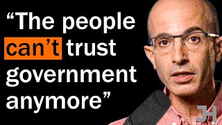 Yuval Noah Harari quotDemocracy is on the brink of collapsequot [upl. by Ahsiemaj224]