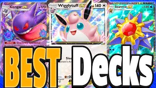 The BEST Decks For ALL EX Pokémon  Pokémon TCG Pocket [upl. by Hsekin]