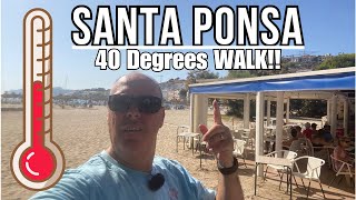 40 degrees at SANTA PONSA August 2024 [upl. by Alexine]