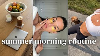 7am summer morning routine  healthy amp productive habits [upl. by Aidnahs]