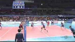 FIVB 08 Russia vs USA Part 4 [upl. by Ymmik]