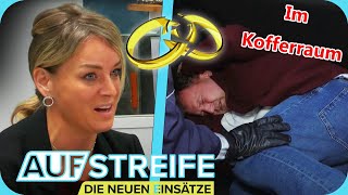 Ehemann im KOFFERRAUM 😫 Ist der Hochzeitstag jetzt endgültig RUINIERT 🤯​ ​ Auf Streife  SAT1 [upl. by Retsbew]