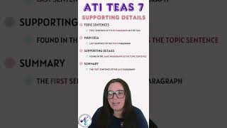 How to Find Supporting Details on the ATI TEAS 7 teasprep [upl. by Ssegrub]